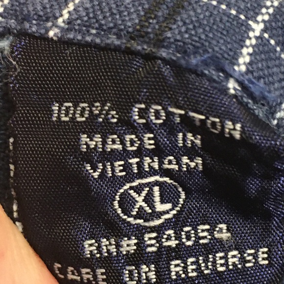 Bugle Boy Denim Button Down Shirt kids XL - Picture 7 of 8